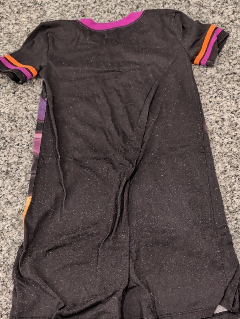 Disney Black Purple Orange Minnie Mouse Witch Nightgown - Picture 3 of 3